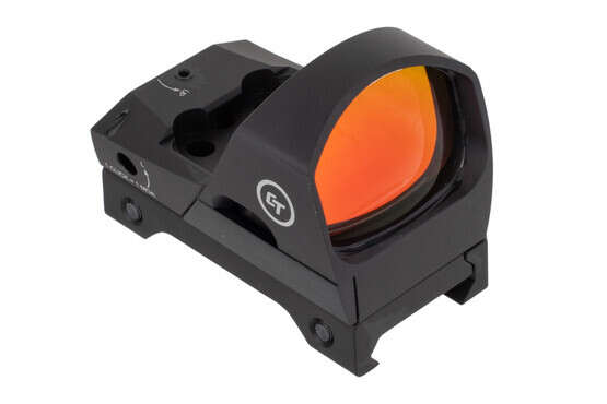 Crimson Trace red dot sight features a 3.25 MOA reticle